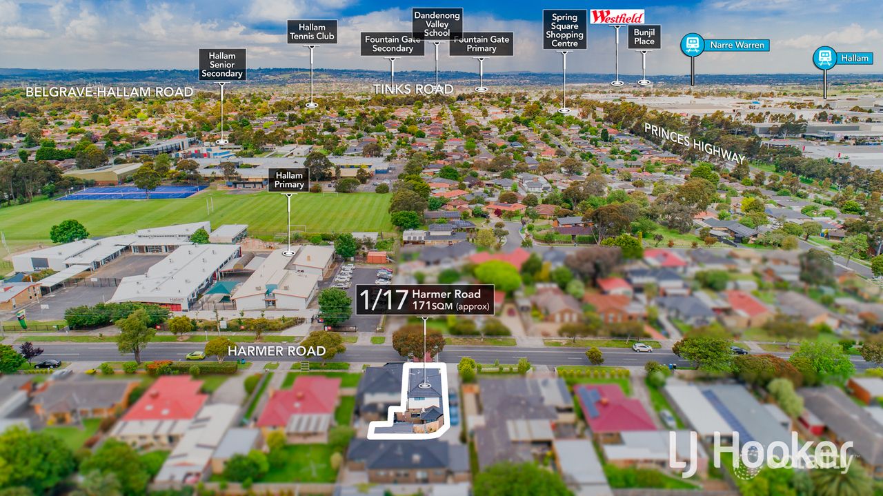 1/17 Harmer Rd, Hallam, VIC 3803