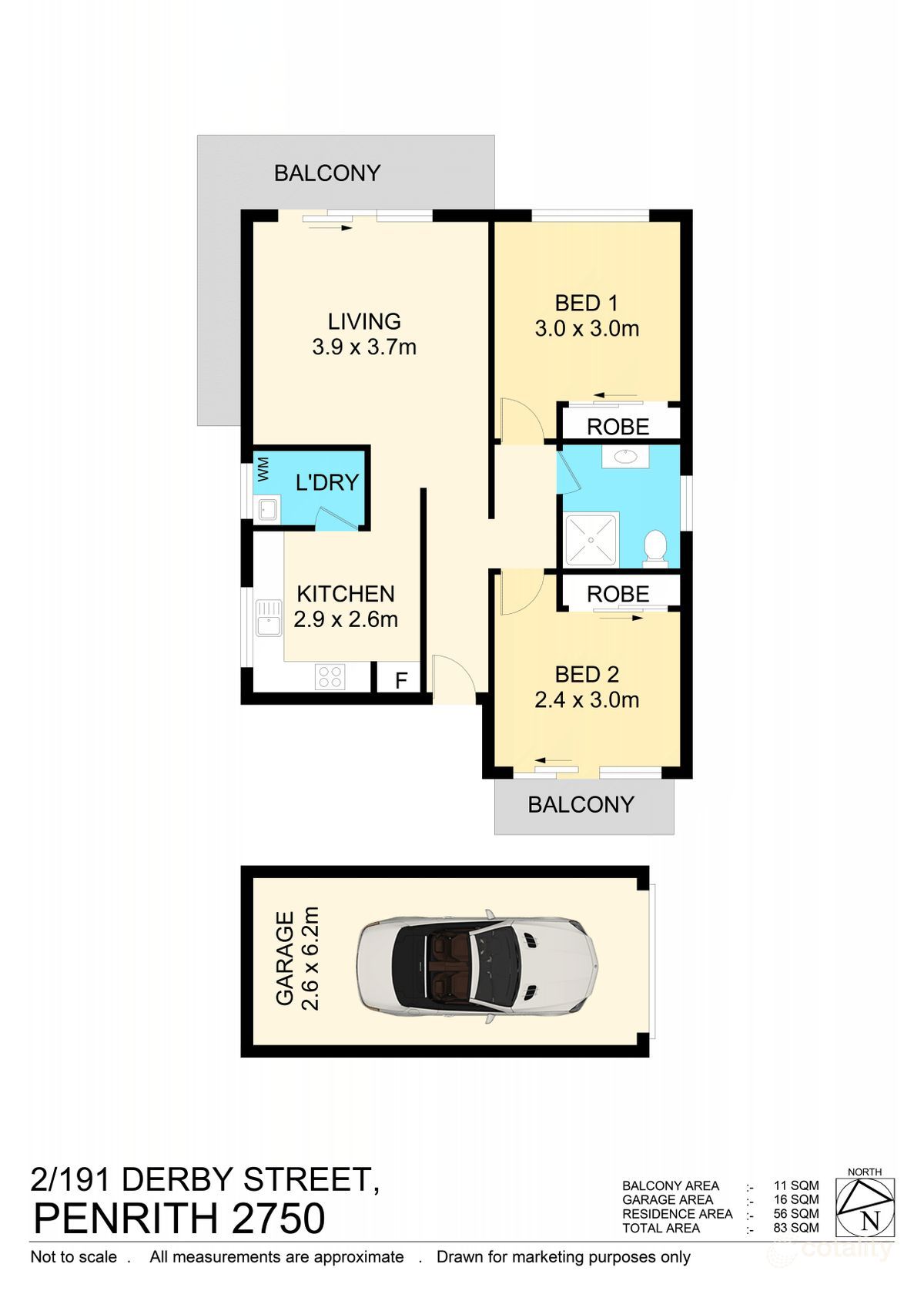 2/191 Derby St, Penrith, NSW 2750