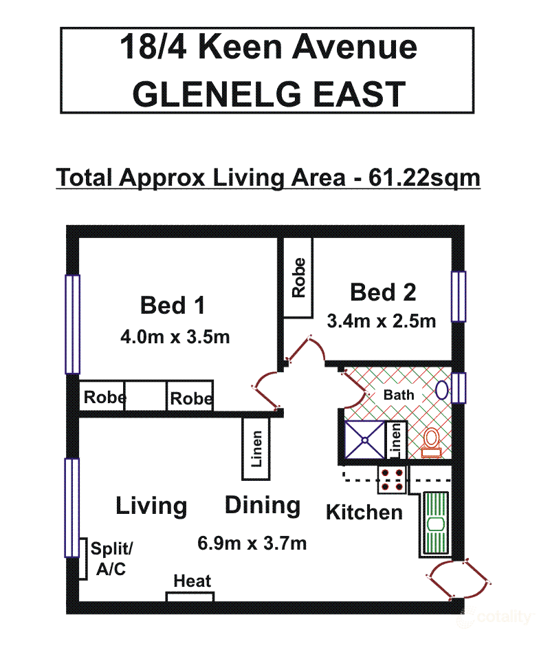 18/4 Keen Ave, Glenelg East, SA 5045