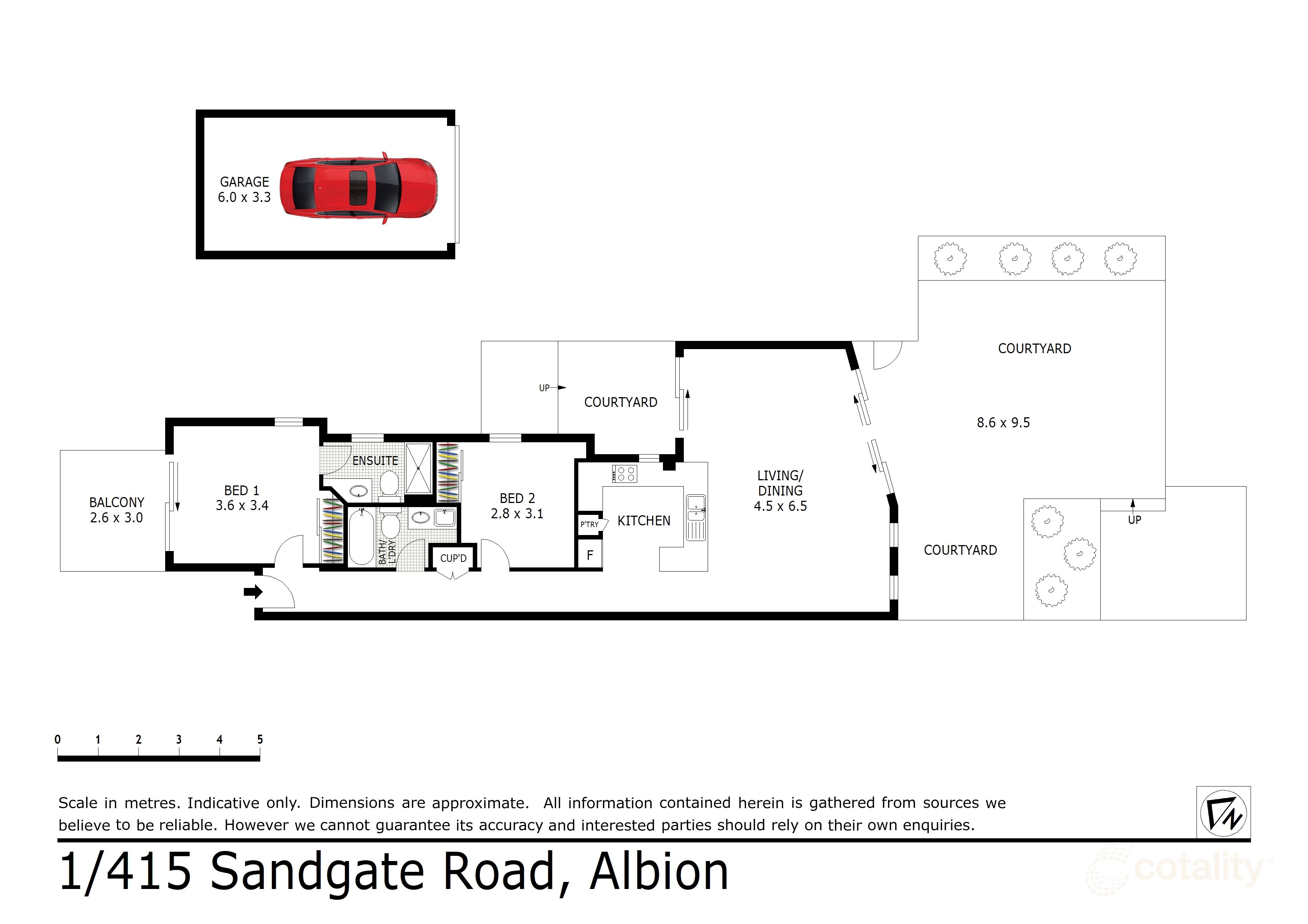 1/415 Sandgate Rd, Albion, QLD 4010