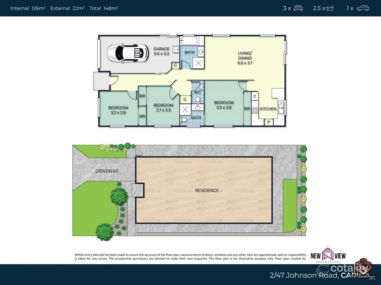 2/47 Johnston St, Carina, QLD 4152