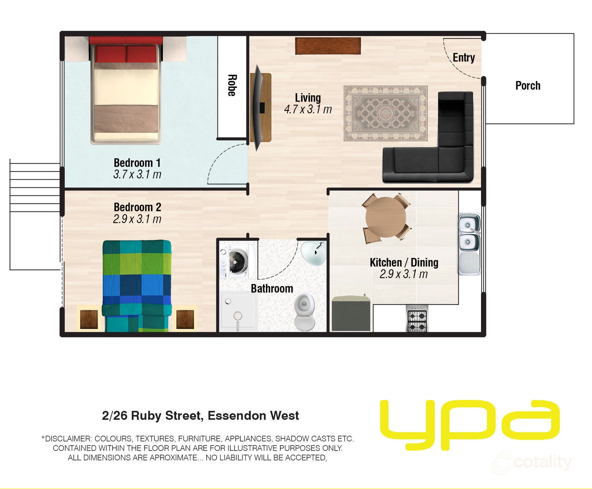 2/26 Ruby St, Essendon West, VIC 3040
