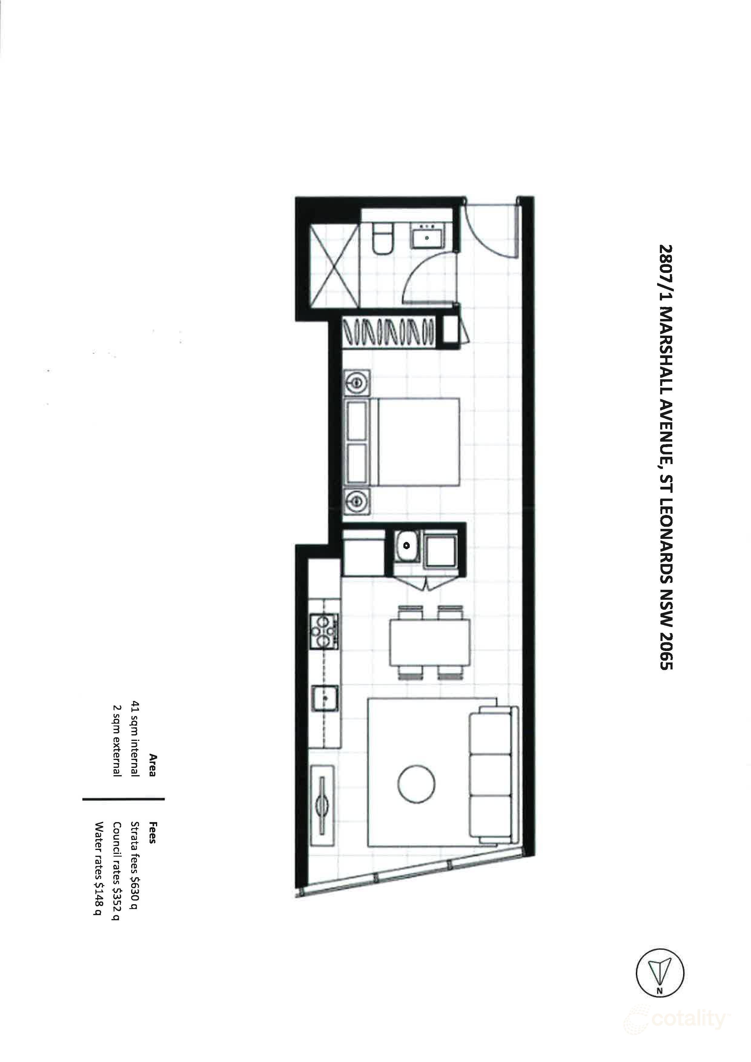 2807/1 Marshall Ave, St Leonards, NSW 2065