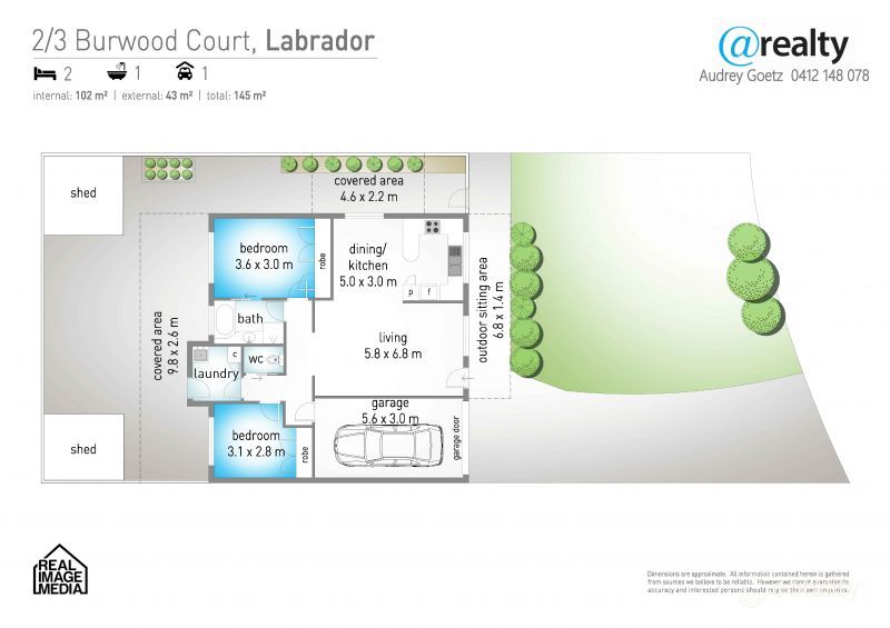 2/3 Burwood Ct, Labrador, QLD 4215