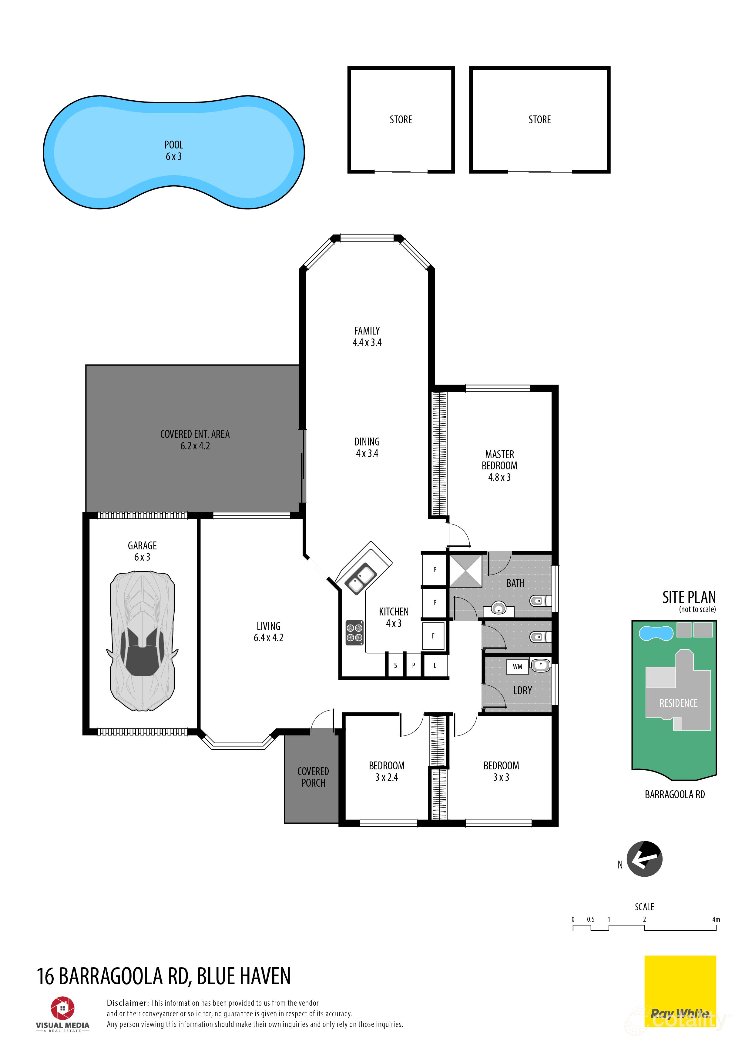 16 Barragoola Rd, Blue Haven, NSW 2262