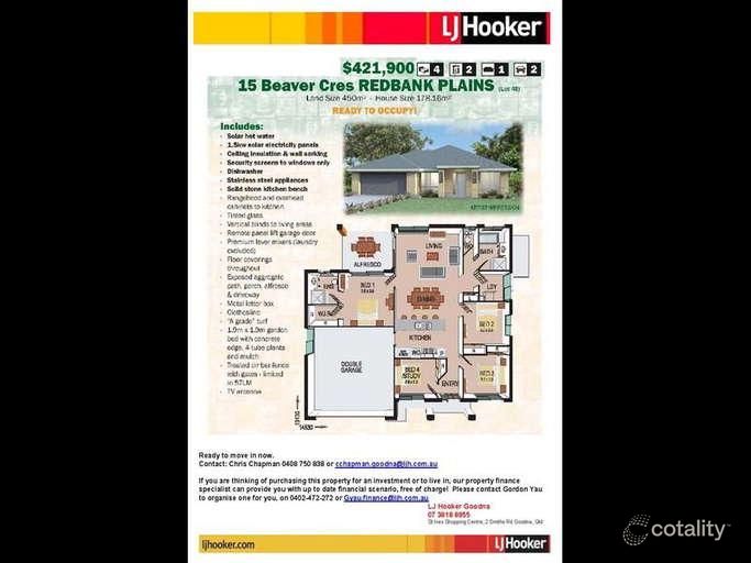 15 Beaver Cres, Redbank Plains, QLD 4301