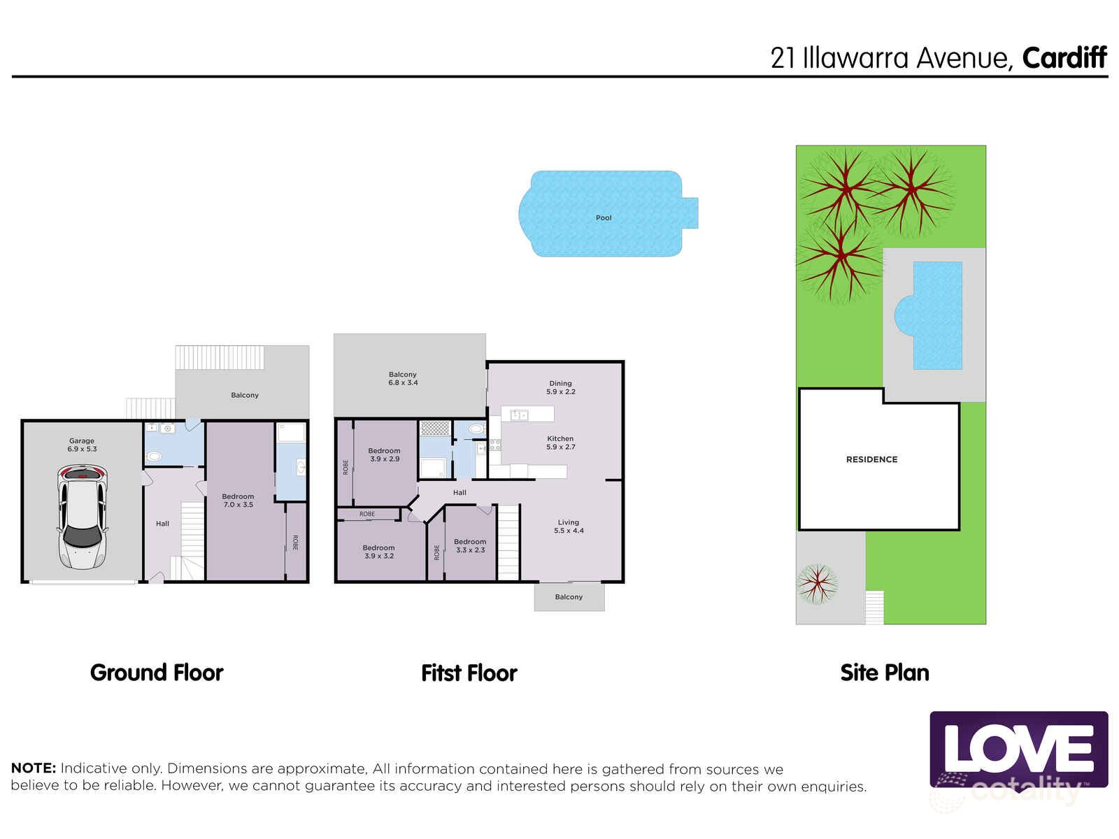 21 Illawarra Ave, Cardiff, NSW 2285