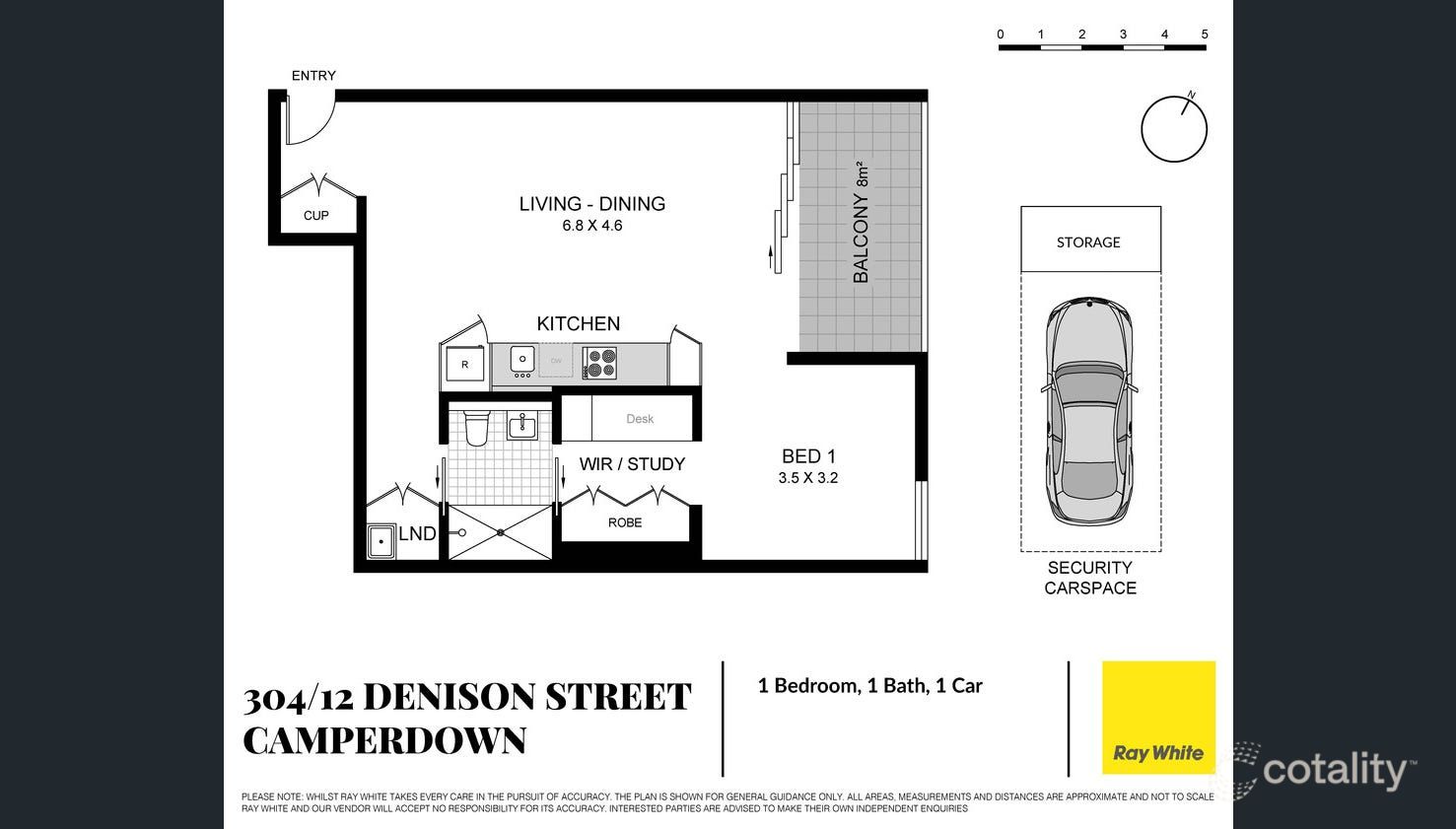 304/12 Denison St, Camperdown, NSW 2050