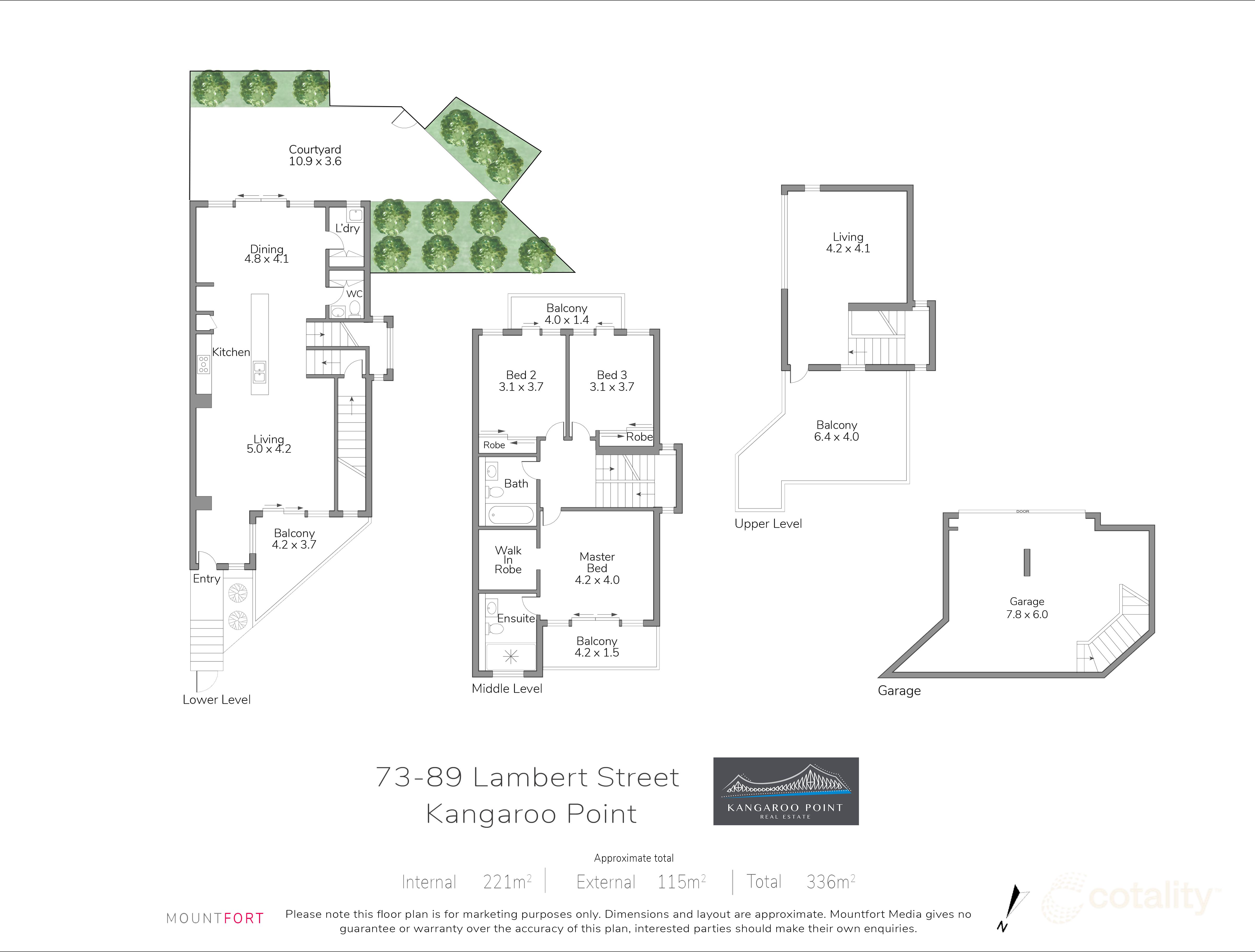 73/89 Lambert St, Kangaroo Point, QLD 4169