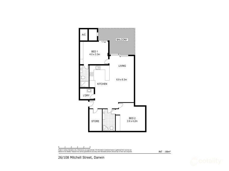 26/108 Mitchell St, Darwin City, NT 0800