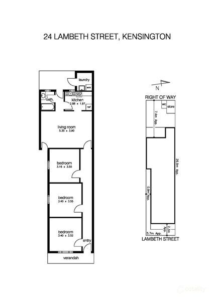 24 Lambeth St, Kensington, VIC 3031