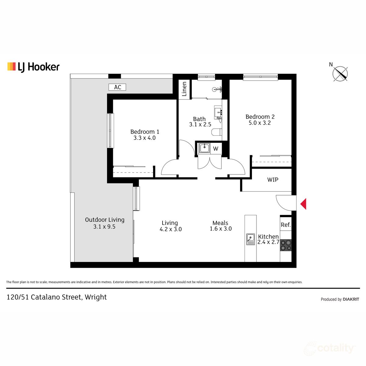 120/51 Catalano St, Wright, ACT 2611