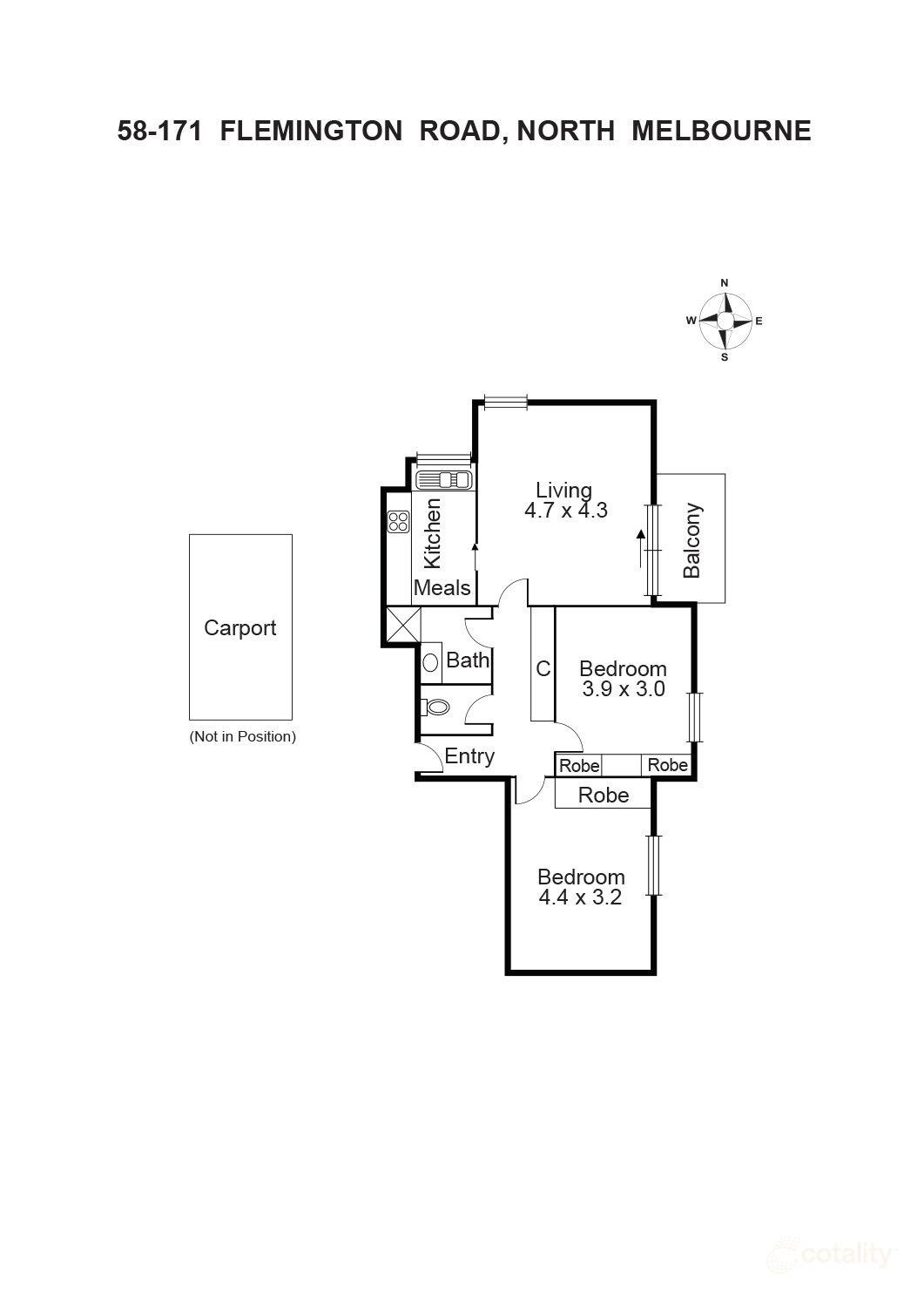 58/171 Flemington Rd, North Melbourne, VIC 3051