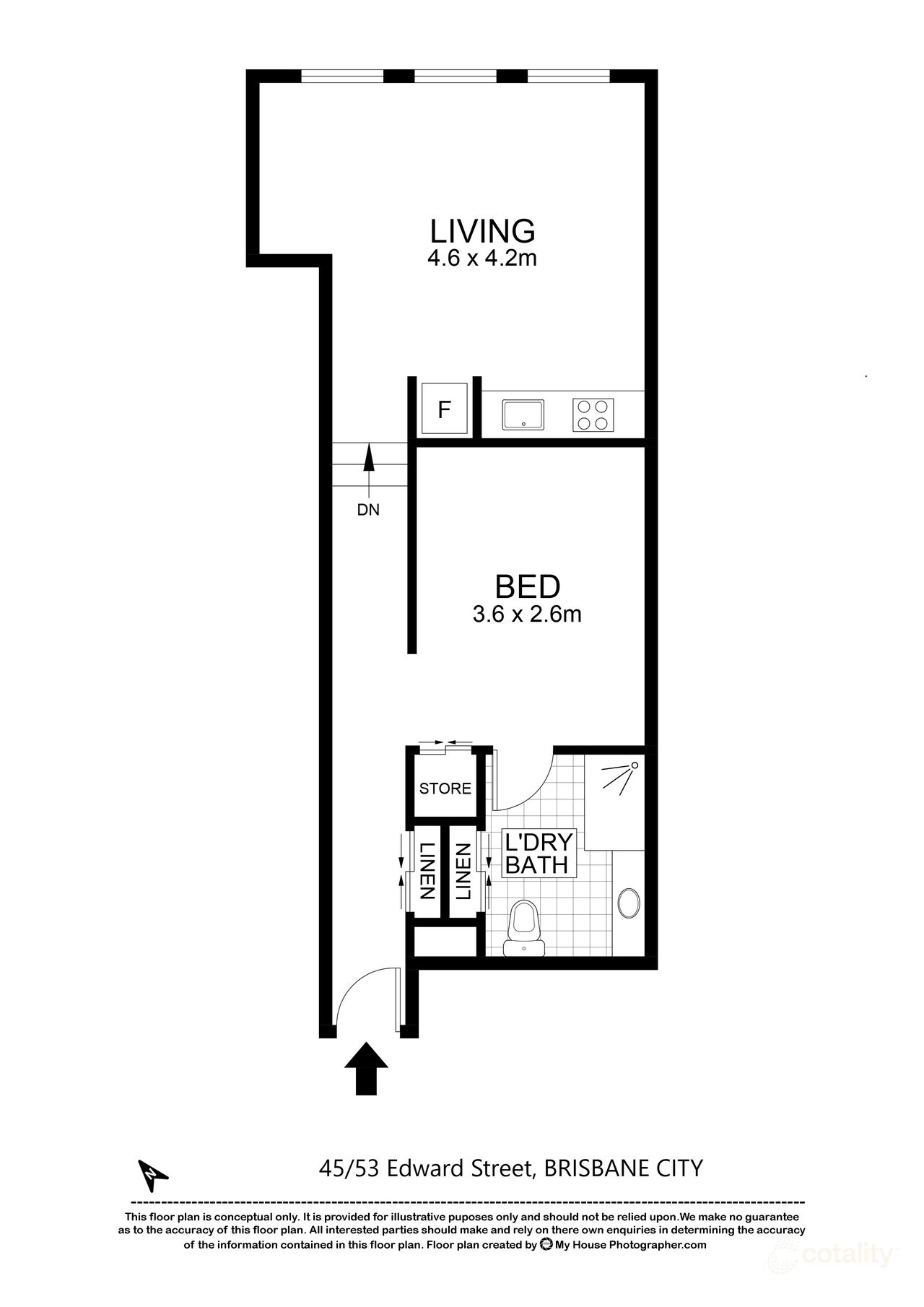 45/53 Edward St, Brisbane City, QLD 4000