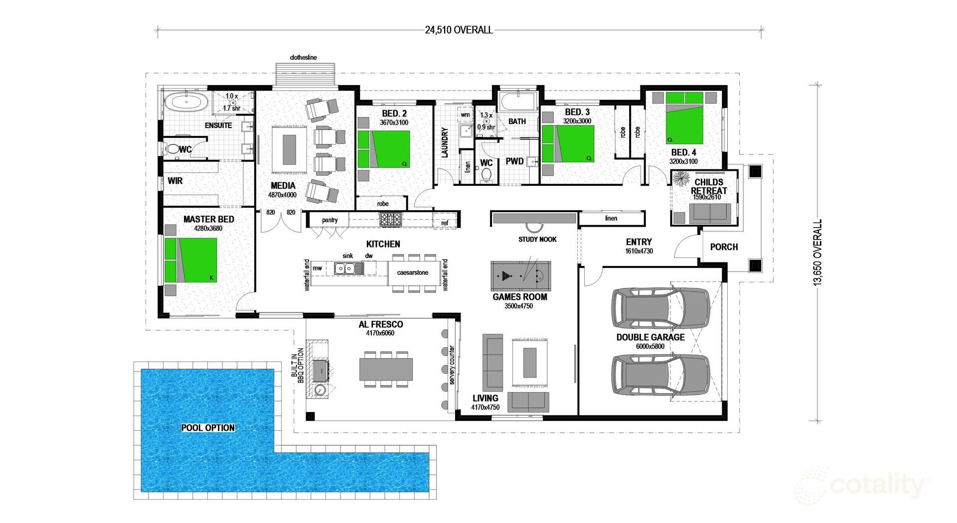 24 Steamboat Ave, Winter Valley, VIC 3358