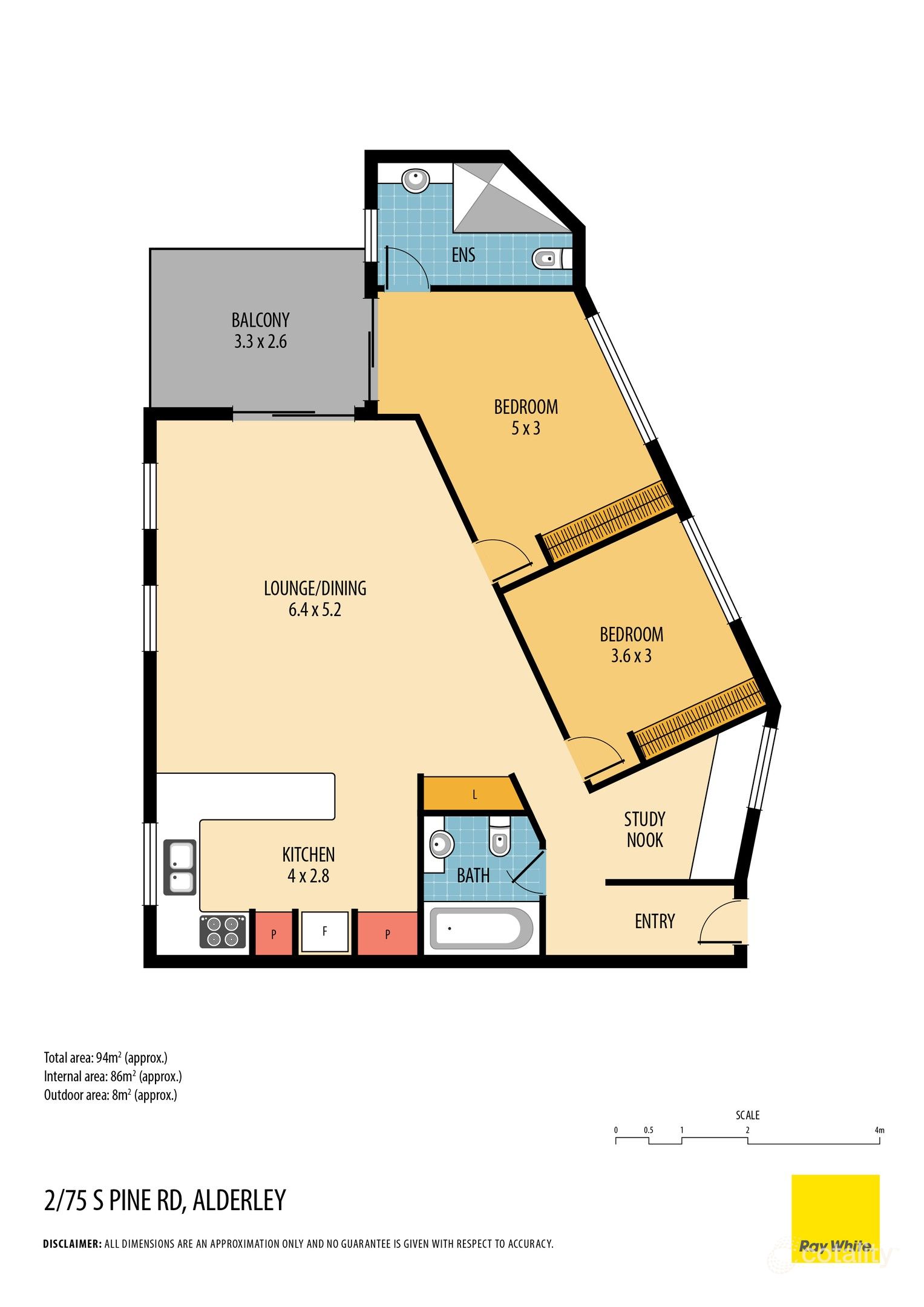 2/75 South Pine Rd, Alderley, QLD 4051