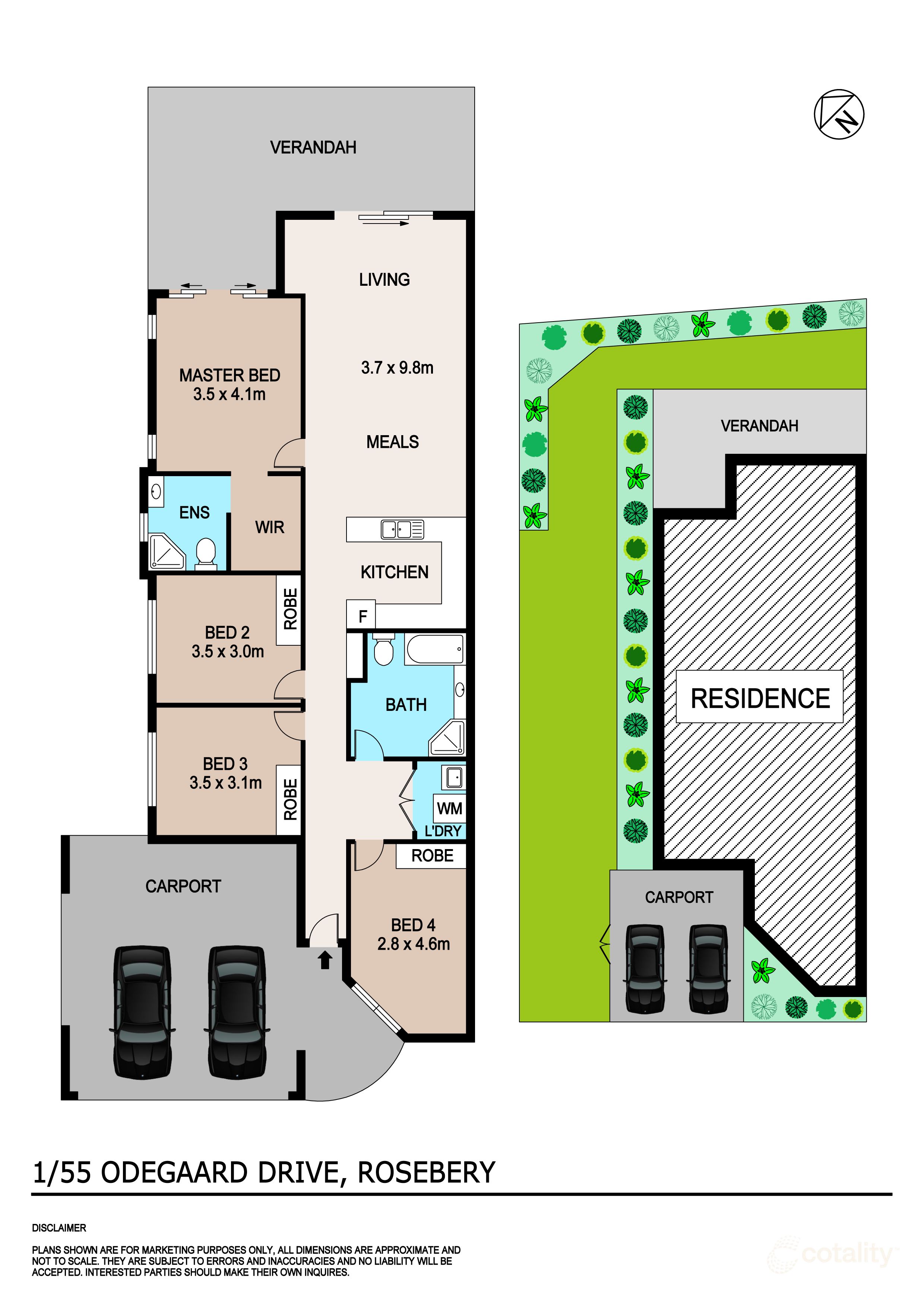 1/55 Odegaard Dr, Rosebery, NT 0832