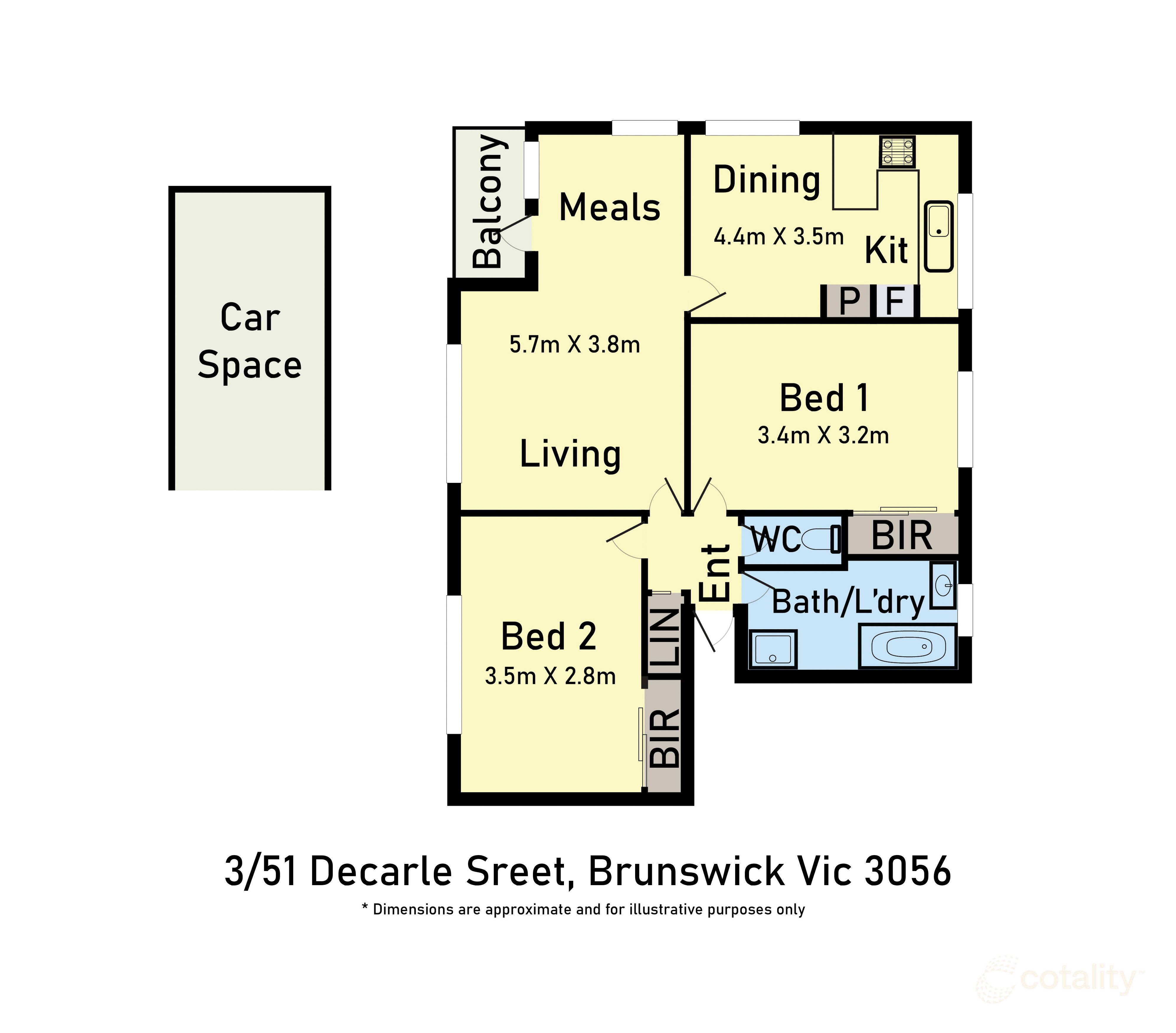 3/51 De Carle St, Brunswick, VIC 3056