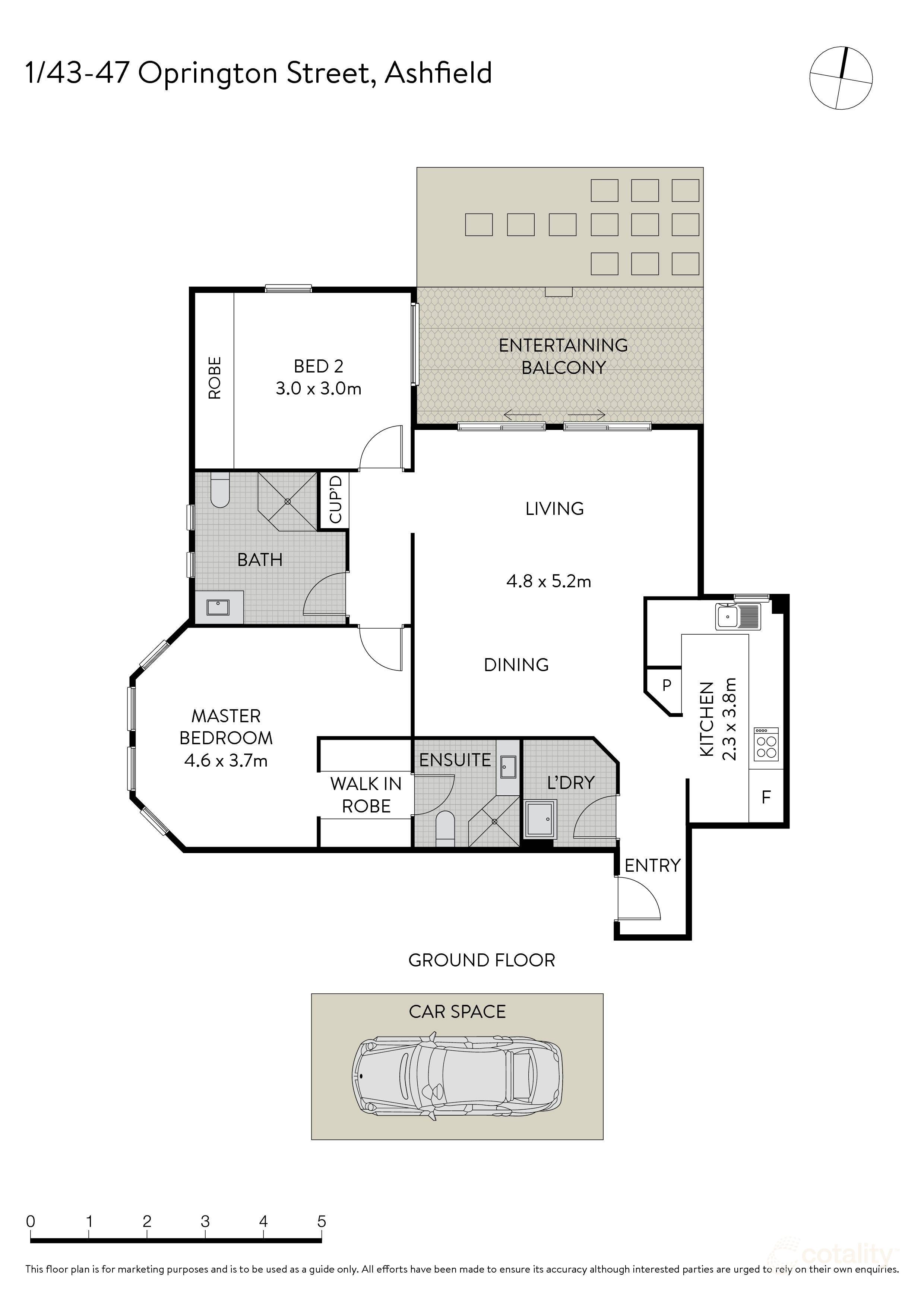 1/43-47 Orpington St, Ashfield, NSW 2131
