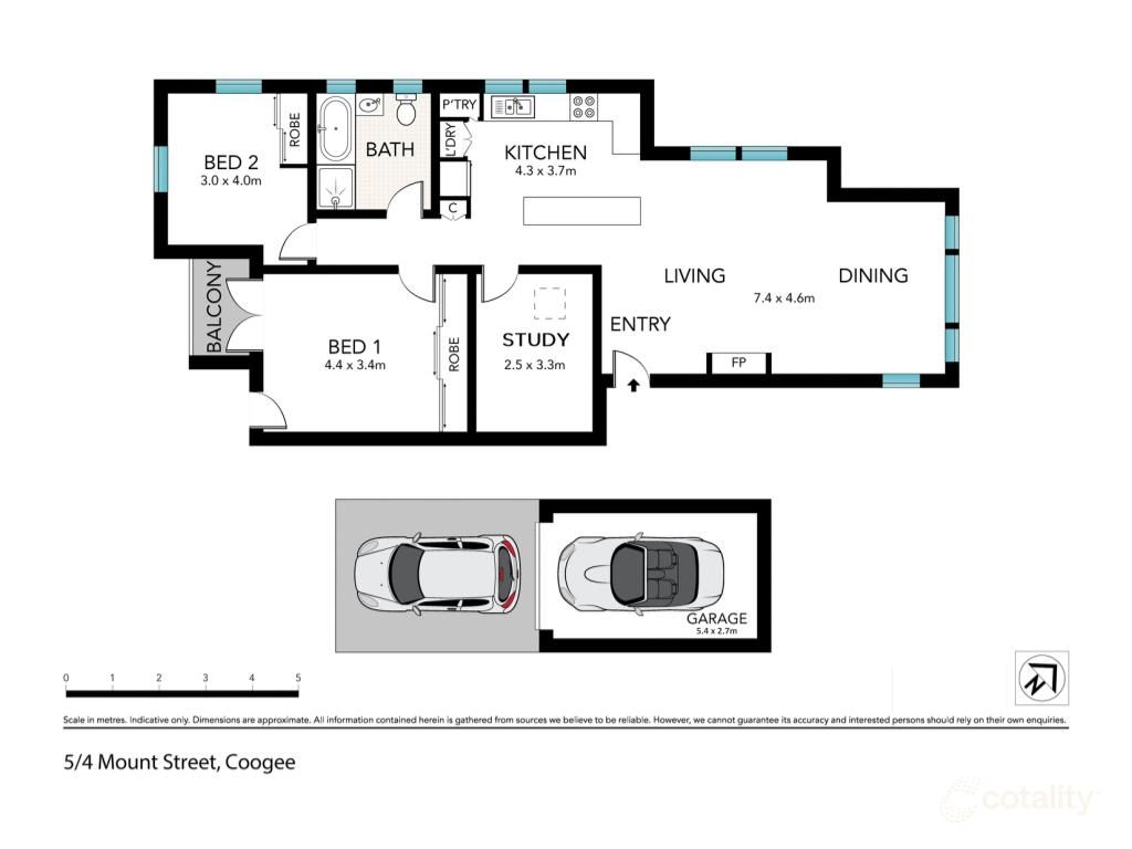 5/4 Mount St, Coogee, NSW 2034