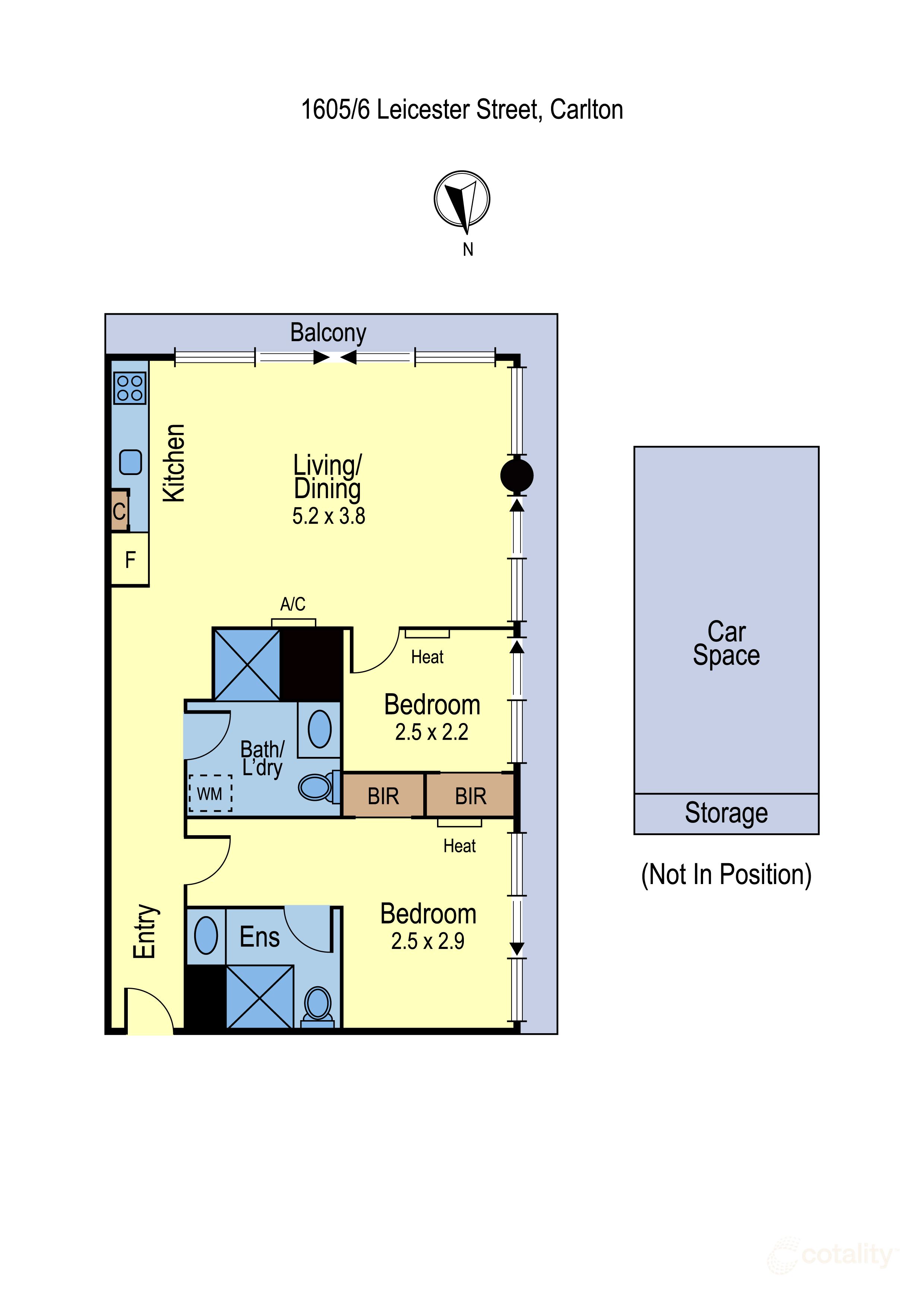 1605/6 Leicester St, Carlton, VIC 3053