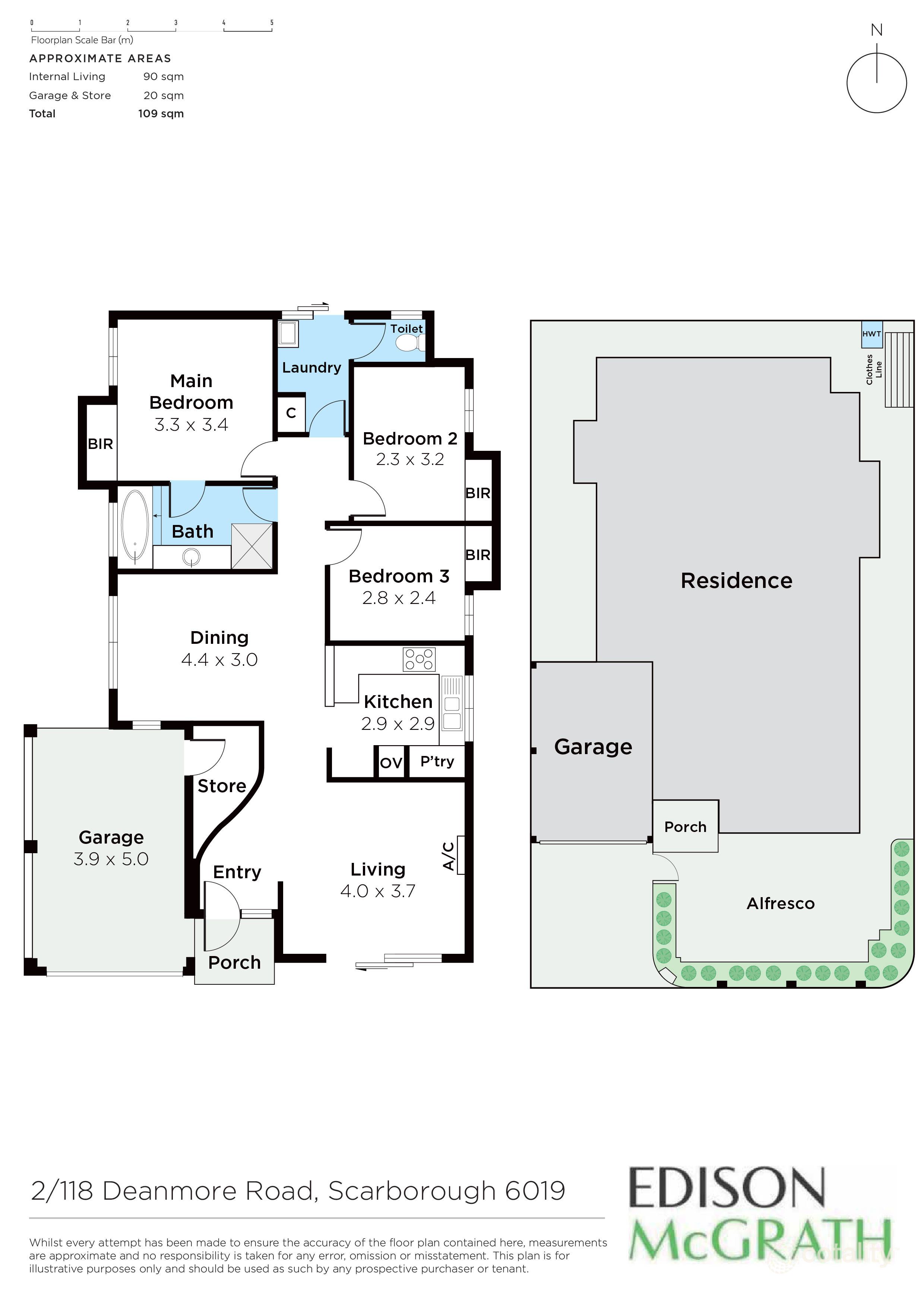 2/118 Deanmore Rd, Scarborough, WA 6019