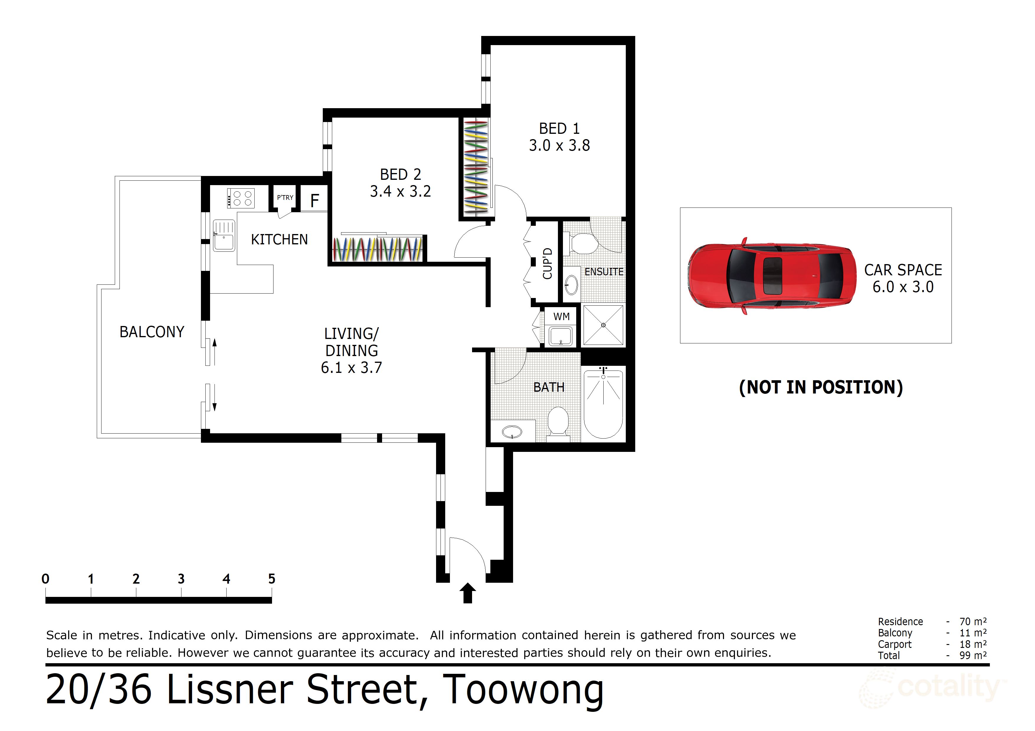 20/32-36 Lissner St, Toowong, QLD 4066