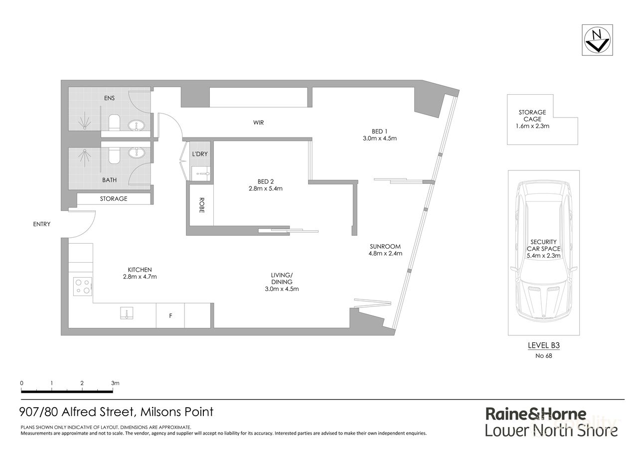 907/80 Alfred St S, Milsons Point, NSW 2061