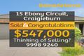 Property photo of 15 Ebony Circuit Craigieburn VIC 3064