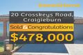 Property photo of 20 Crosskeys Road Craigieburn VIC 3064