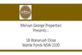 Property photo of 18 Wanaruah Close Wattle Ponds NSW 2330