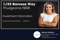 Property photo of 1/23 Barossa Way Thurgoona NSW 2640