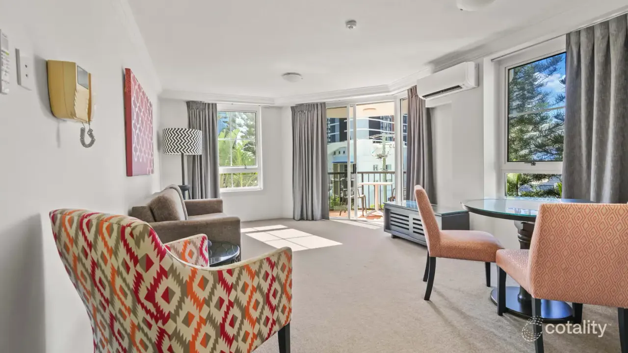 1-bedroom unit at 304/9-21 Beach Parade, Surfers Paradise, QLD 4217, Gold Coast Council, Queensland
