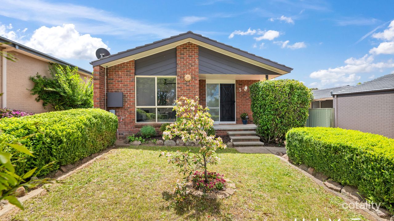 3-bedroom unit at 5 Bunya Close, Palmerston, ACT 2913, Unincorporated Act, Australian Capital Territory