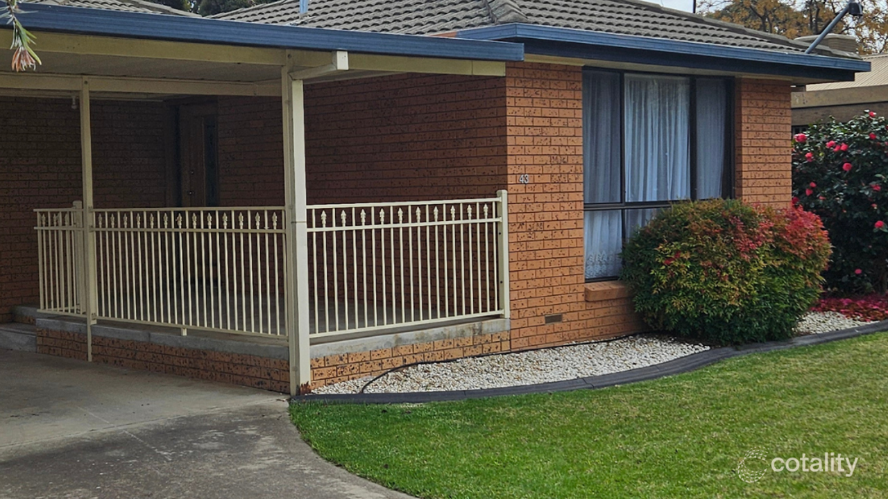 3-bedroom house at 43 Thomson Street, Tatura, VIC 3616, Greater Shepparton Council, Victoria