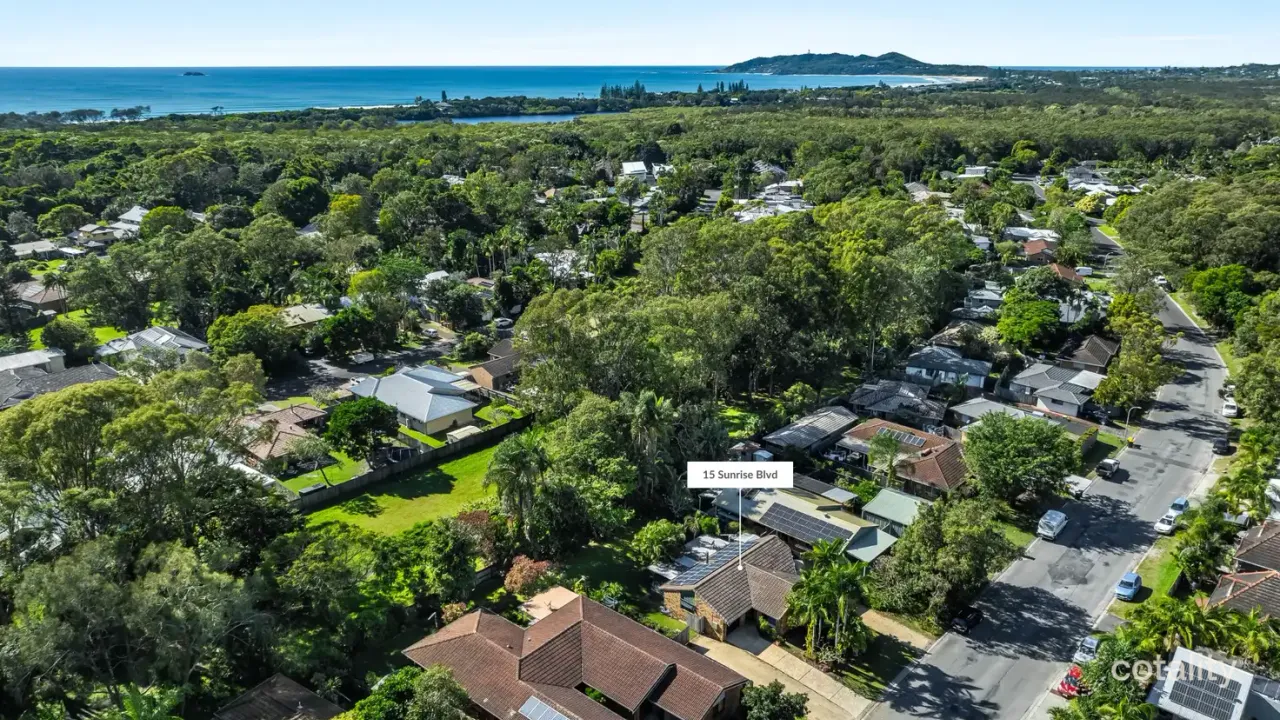 3-bedroom house at 15 Sunrise Boulevard, Byron Bay, NSW 2481, Byron Council, New South Wales