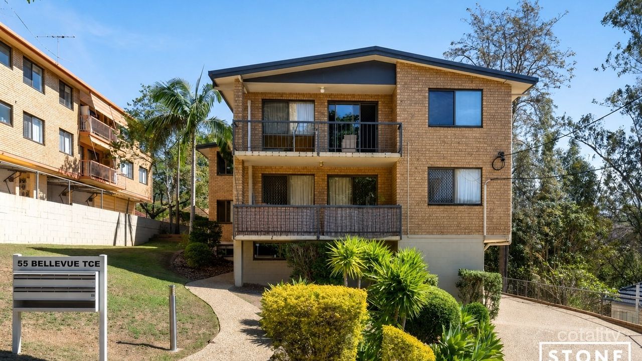 2-bedroom unit at 5/55 Bellevue Terrace, St Lucia, QLD 4067, Brisbane, Queensland