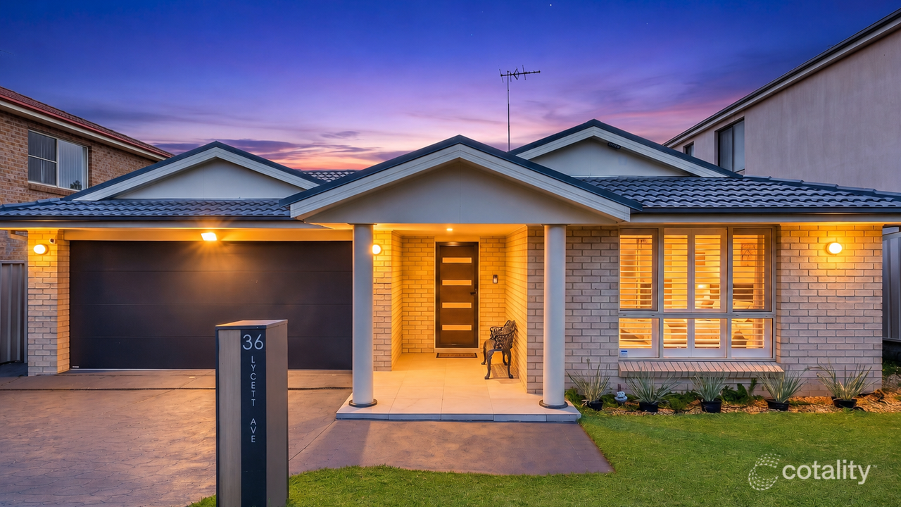 4-bedroom house at 36 Lycett Avenue, West Hoxton, NSW 2171, Liverpool, New South Wales