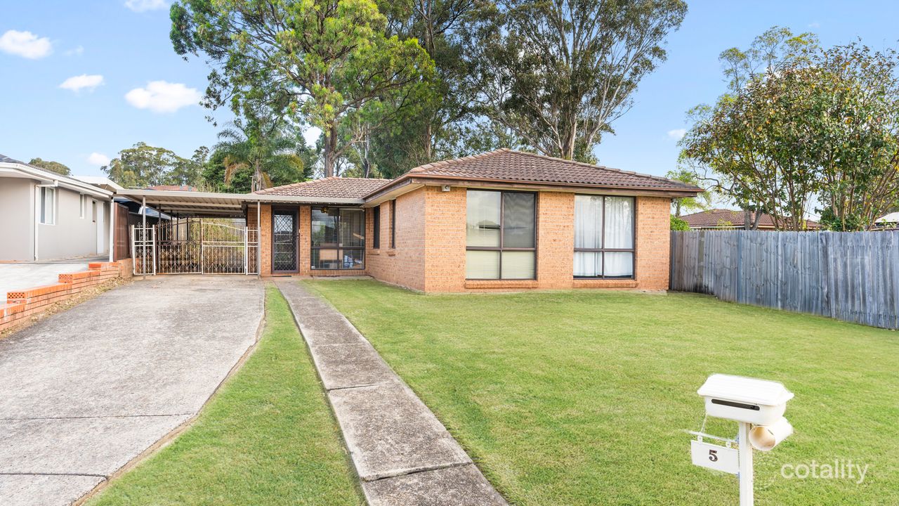4-bedroom house at 5 Aztec Close, Greenfield Park, NSW 2176, Fairfield Council, New South Wales