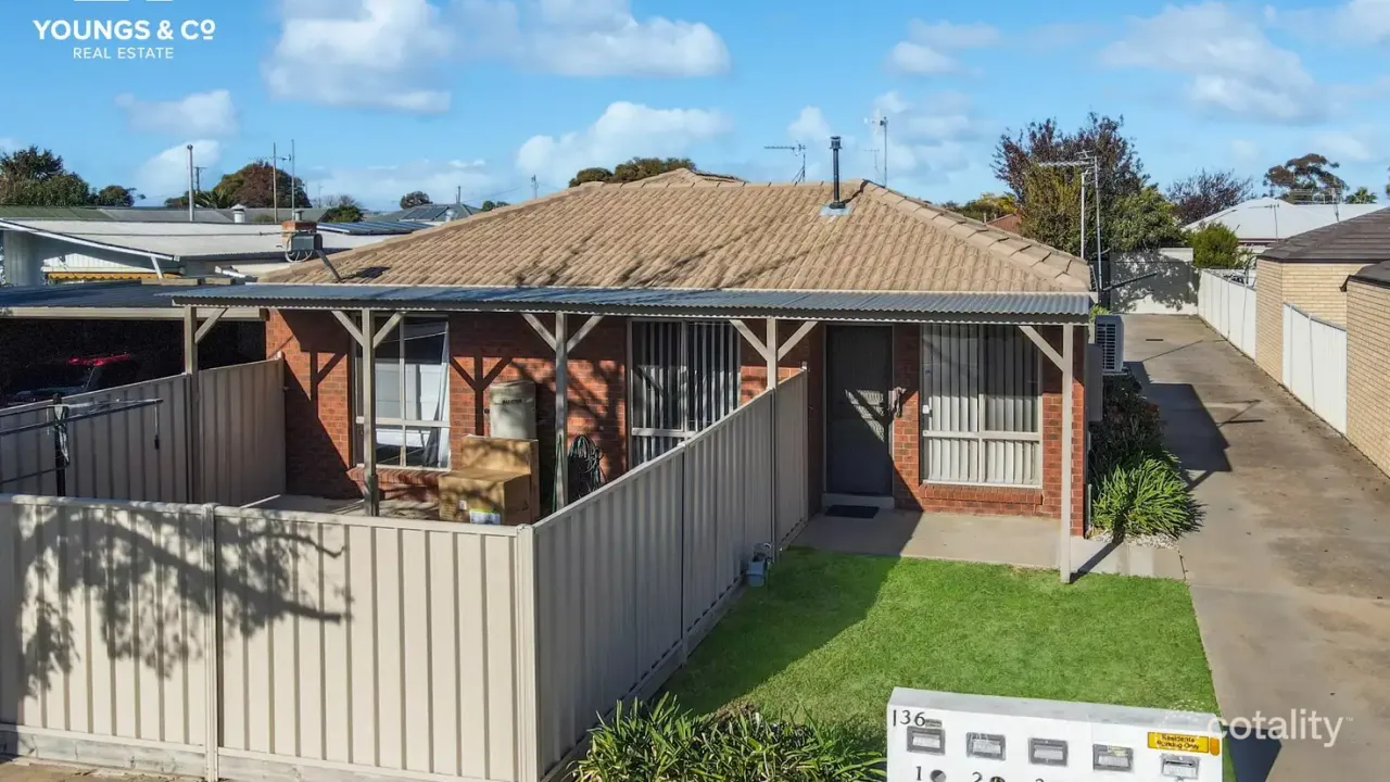 2-bedroom unit at 3/136 Vaughan Street, Shepparton, VIC 3630, Greater Shepparton Council, Victoria