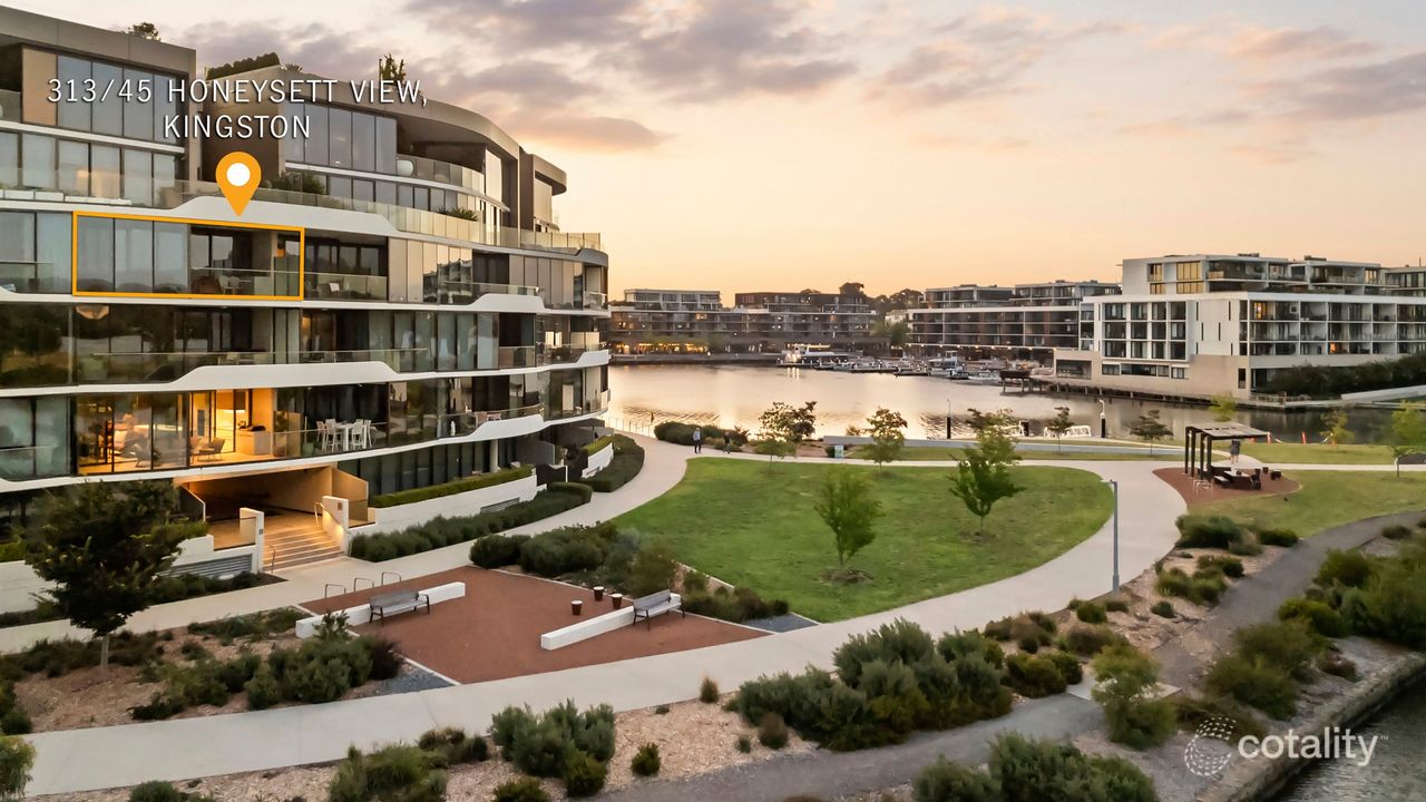 3-bedroom unit at 313/45 Honeysett View, Kingston, ACT 2604, Unincorporated Act, Australian Capital Territory