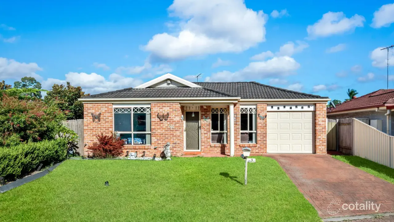 3-bedroom house at 3 Farrar Place, St Helens Park, NSW 2560, Campbelltown Council, New South Wales