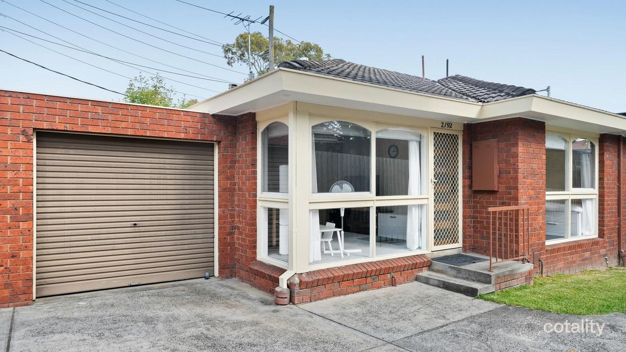 2-bedroom unit at 2/92 New Street, Ringwood, VIC 3134, Maroondah, Victoria