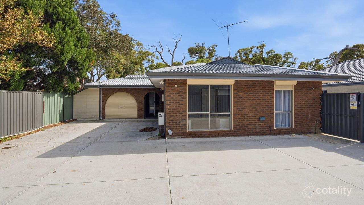3-bedroom unit at 27 Bauhinia Road, Forrestfield, WA 6058, Kalamunda, Western Australia