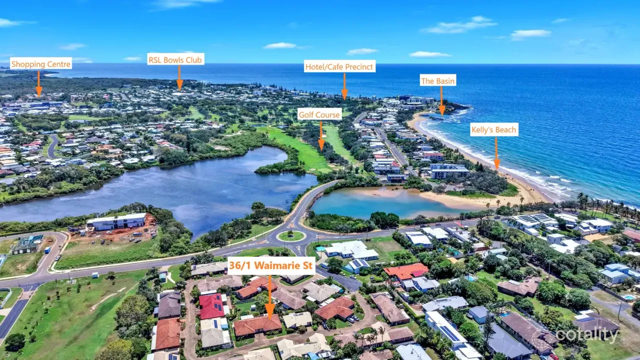 2-bedroom unit at 36/1 Waimarie Street, Bargara, QLD 4670, Bundaberg, Queensland