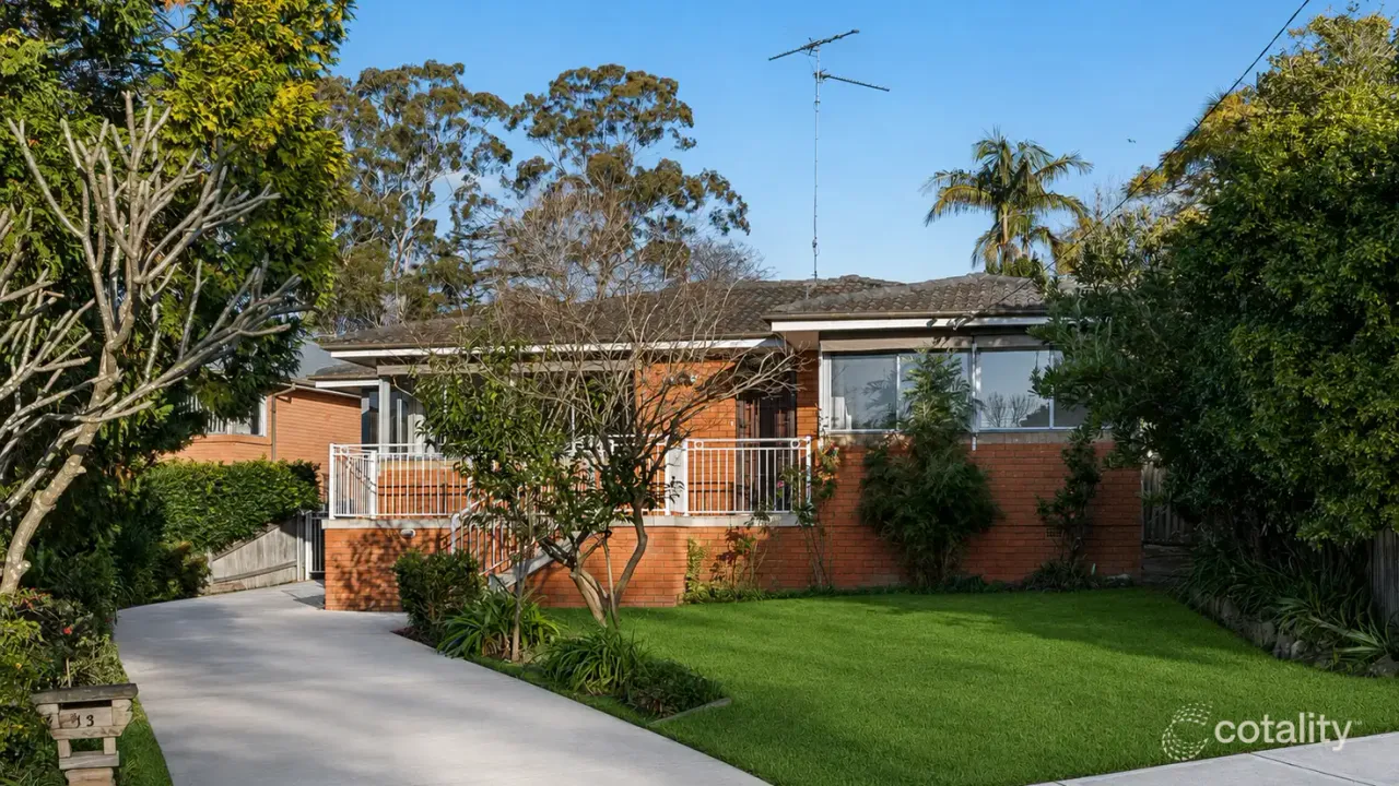 4-bedroom house at 13 Bowman Avenue, Castle Hill, NSW 2154, The Hills, New South Wales