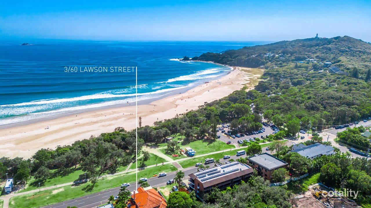 3-bedroom unit at 3/60 Lawson Street, Byron Bay, NSW 2481, Byron Council, New South Wales
