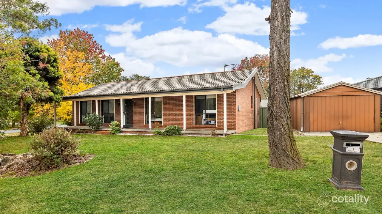 3-bedroom house at 1 Fernie Place, Monash, ACT 2904, Unincorporated Act, Australian Capital Territory