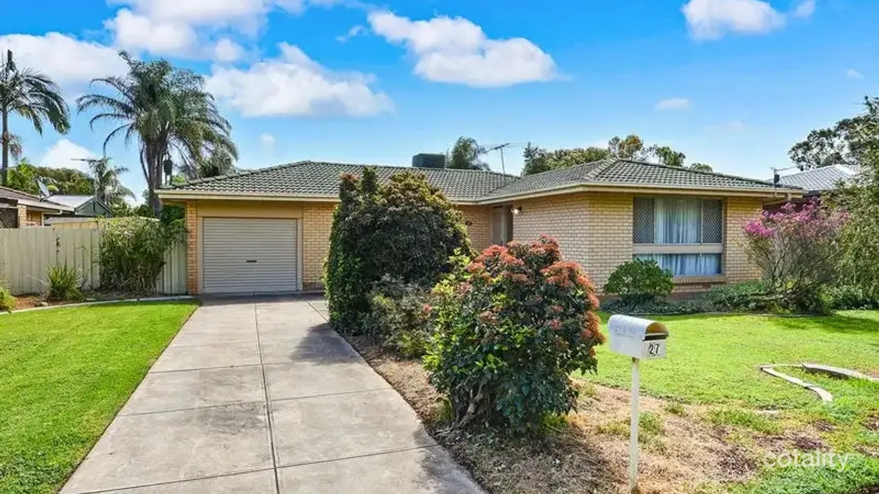 3-bedroom house at 27 Carlingford Drive, Salisbury Park, SA 5109, Salisbury, South Australia