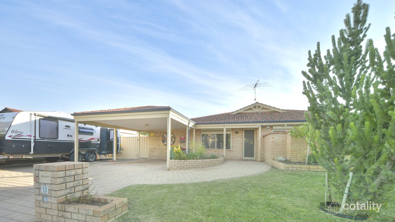 4-bedroom house at 13 Tweed Close, Warnbro, WA 6169, Rockingham, Western Australia